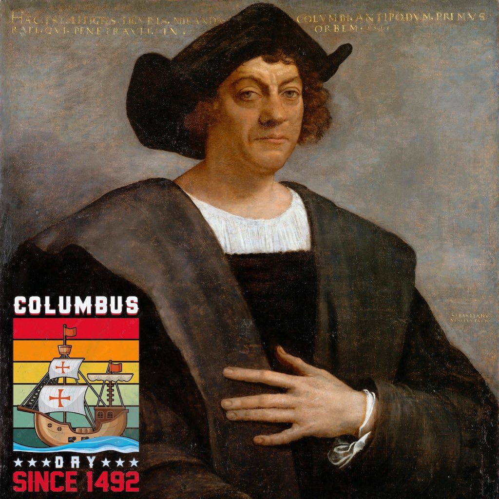 Happy Columbus Day. Today, we celebrate the 530th anniversary of the sighting of land by a sailor on one of the three ships in the first voyage of #ChristopherColumbus to the New World which would become the gateway to a glorious new age of exploration. #ColumbusDay