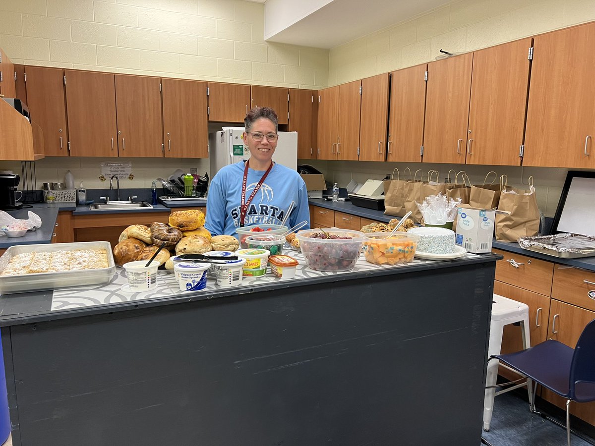Jamie Barker (@spartavp) on Twitter photo Thank you to HP <a href="/Coteachingpowe1/">Coteachingpowerof2</a> for always knowing how to make SHS smile! Great breakfast spread today - lucky to have you as a teacher leader and colleague #WeAreSparta <a href="/Dr_Lazzara/">Edward Lazzara</a> <a href="/Kopf218/">Courtney Kopf</a> Thank you to HP <a href="/Coteachingpowe1/">Coteachingpowerof2</a> for always knowing how to make SHS smile! Great breakfast spread today - lucky to have you as a teacher leader and colleague #WeAreSparta <a href="/Dr_Lazzara/">Edward Lazzara</a> <a href="/Kopf218/">Courtney Kopf</a>
