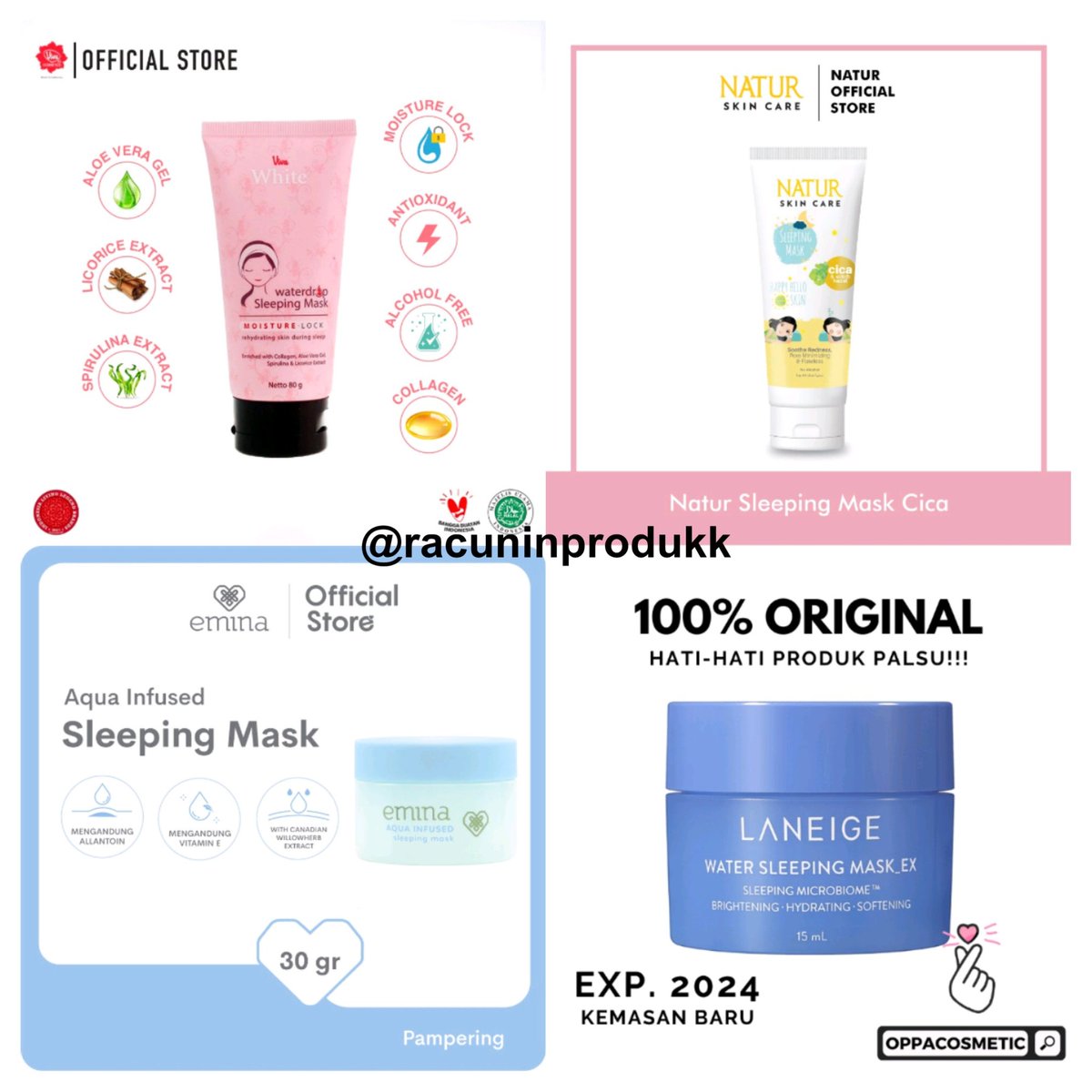 racuninprodukk's tweet photo. ♣︎•—Rekomendasi Sleeping Mask
|
|
|
| {A Thread} 

 tag: #WorldMentalHealthDay
LittleWomen #TXTinJKT #Shopee1010 racunshopee racuninskincare #CHEN_사라지고있어_LastScene #TXT_IN_JAKARTA https://t.co/CBFpoQnsQr