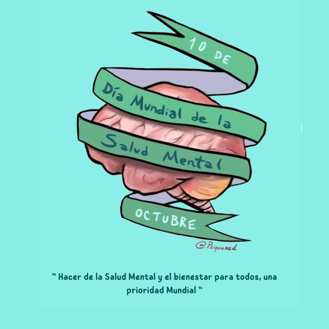 Kevjvm's tweet photo. Recuerden la OMS define salud como "un estado de completo bienestar físico, mental y social, y no solamente la ausencia de afecciones o enfermedades", por ello, no hay salud sin salud mental :))

#DiaMundialdelaSaludMental https://t.co/cdh93aeGRP
