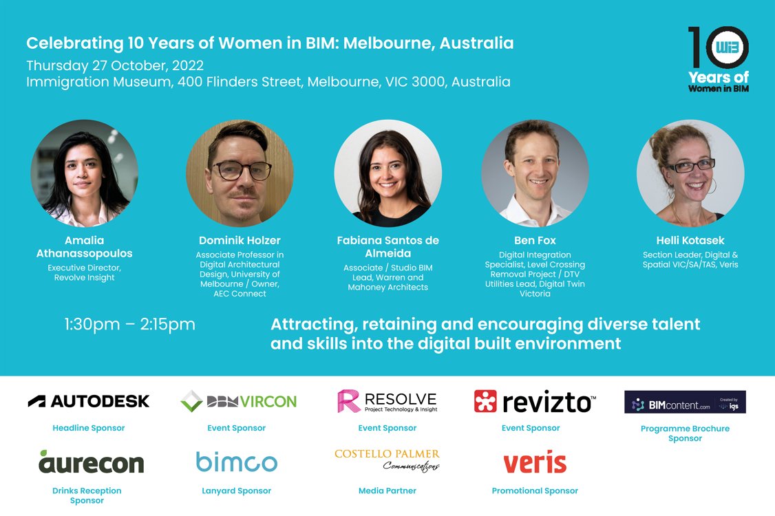 How can we attract and retain the best talent for a more inclusive and diverse industry to support the skills shortages across our sector? Join us in-person on October 27 at the WIB 10 Year Event in #melbourne. Tickets selling fast - Secure your spot NOW: lnkd.in/eCcYYpuK
