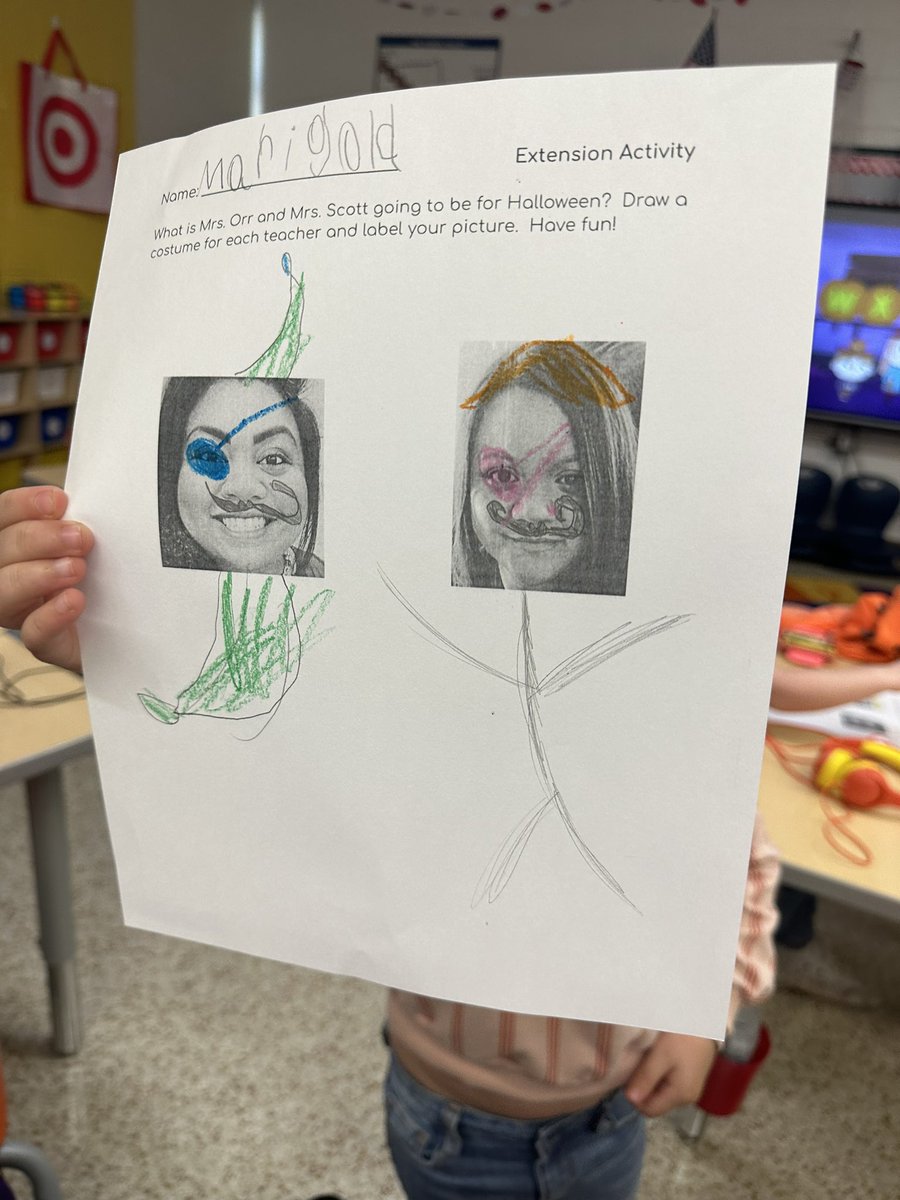 mrsjovieorr's tweet image. What will your teacher be for Halloween? 🎃👻 #extensionactivity #KindergartenisBOOtiful @VBFairfieldES  @LGrossVB