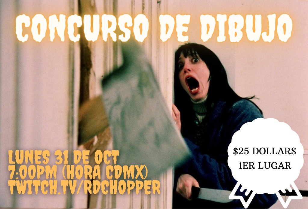 el_rdchopper's tweet photo. ¡TENEMOS CONCURSO DE DIBUJO! Les agradezco mucho un retweet y cualquier cosa o duda con el concurso me lo pueden hacer saber en esta misma publicación. 
El correo para enviar las participaciones es rdchoppermx@gmail.com https://t.co/pKZKmGk1Ui