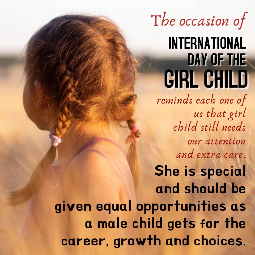 Insa1Kiranpreet's tweet photo. On this #InternationalDayOfGirlChild, let's make a commitment to support girls by helping them learn self-defense and professional skills. Saint Gurmeet Ram Rahim Ji constantly exhorts Dera Sacha Sauda devotees to support the emancipation of women. https://t.co/eF0iyYMFJU https://t.co/k3ObAibPAW