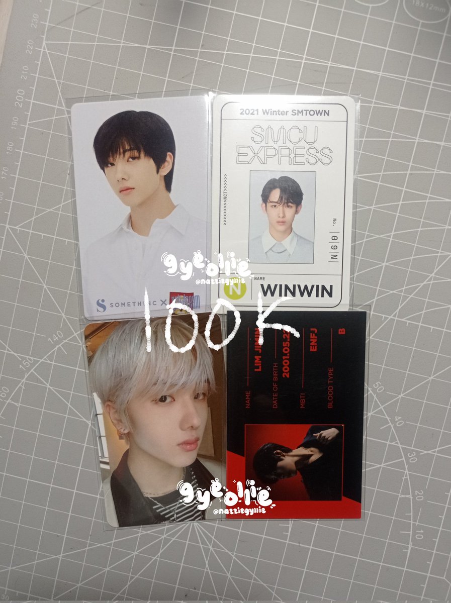 help rt?
wts want to sell 
dom sby jatim📍 
exc pack 

pola savage, photopack karina
minji tuspi mirror , jisung glitch mode winwin passcard sangwoo just b jisung something