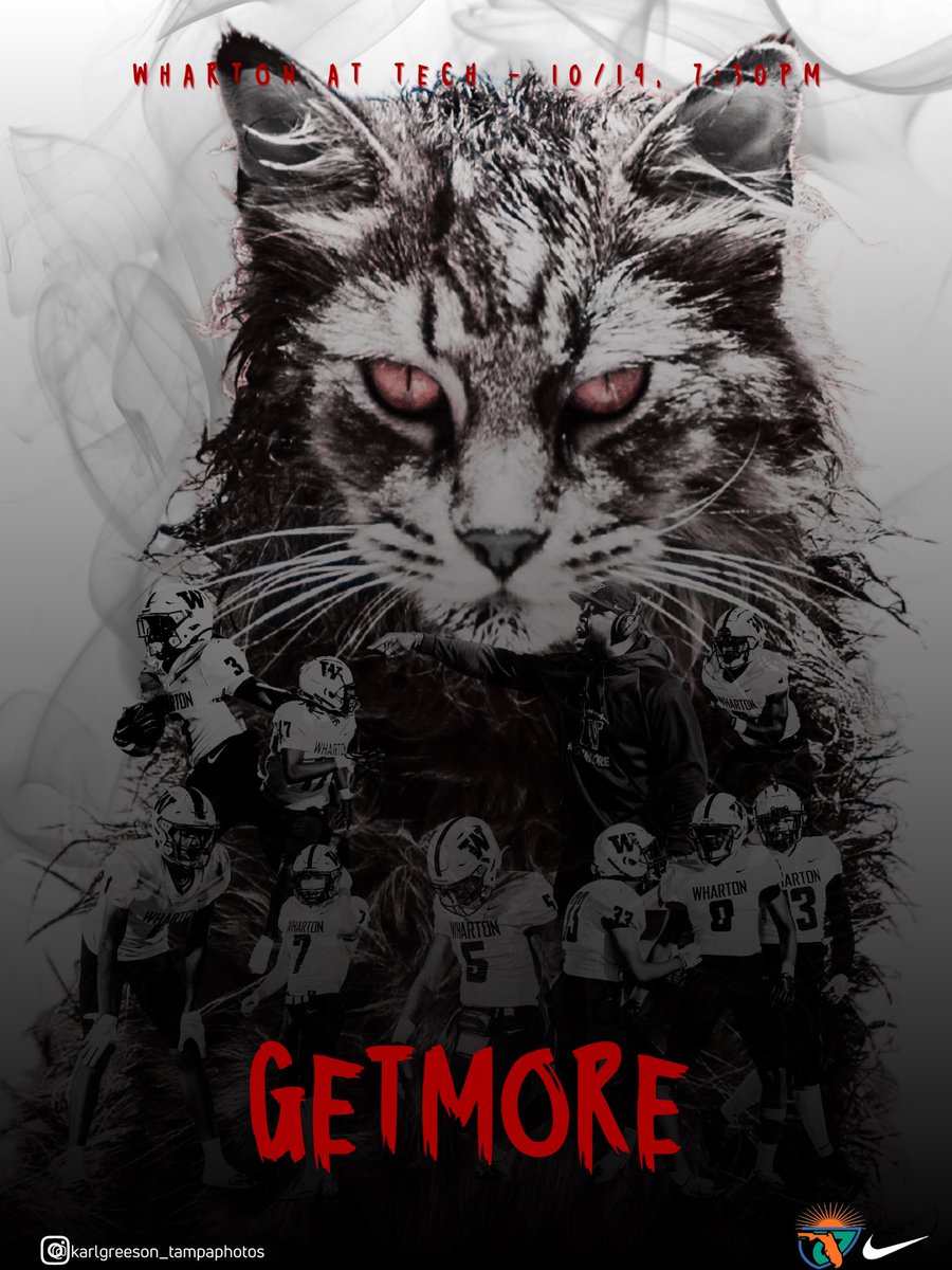 Big week ahead. Friday night, 7:30 at <a href="/TBTFootball/">#TechTechTech</a> 

#GetMore 
<a href="/CoachLikeMike/">Big Mike Williams</a> <a href="/Coach_Baham/">Robert Baham Jr.</a> <a href="/WhartonBoosters/">Wharton Boosters</a>