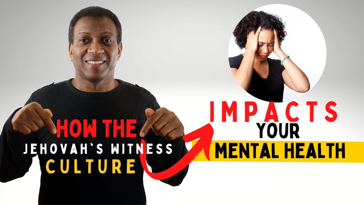 ExJWsThink's tweet photo. Mental Health is a very serious problem within the #JehovahsWitness faith. https://t.co/d99YcDlhMq We are presenting a series based on this topic. Because sharing is caring, we invite you to share with others. https://t.co/sLyckrI8T7