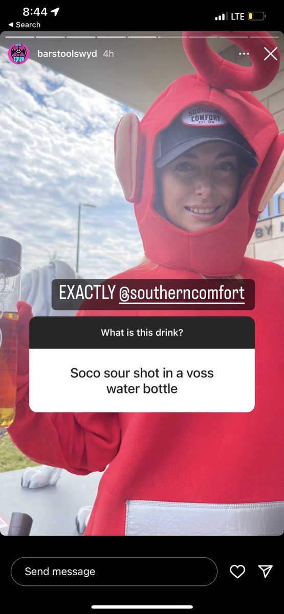 How did they know?!? <a href="/southerncomfort/">Southern Comfort</a>
