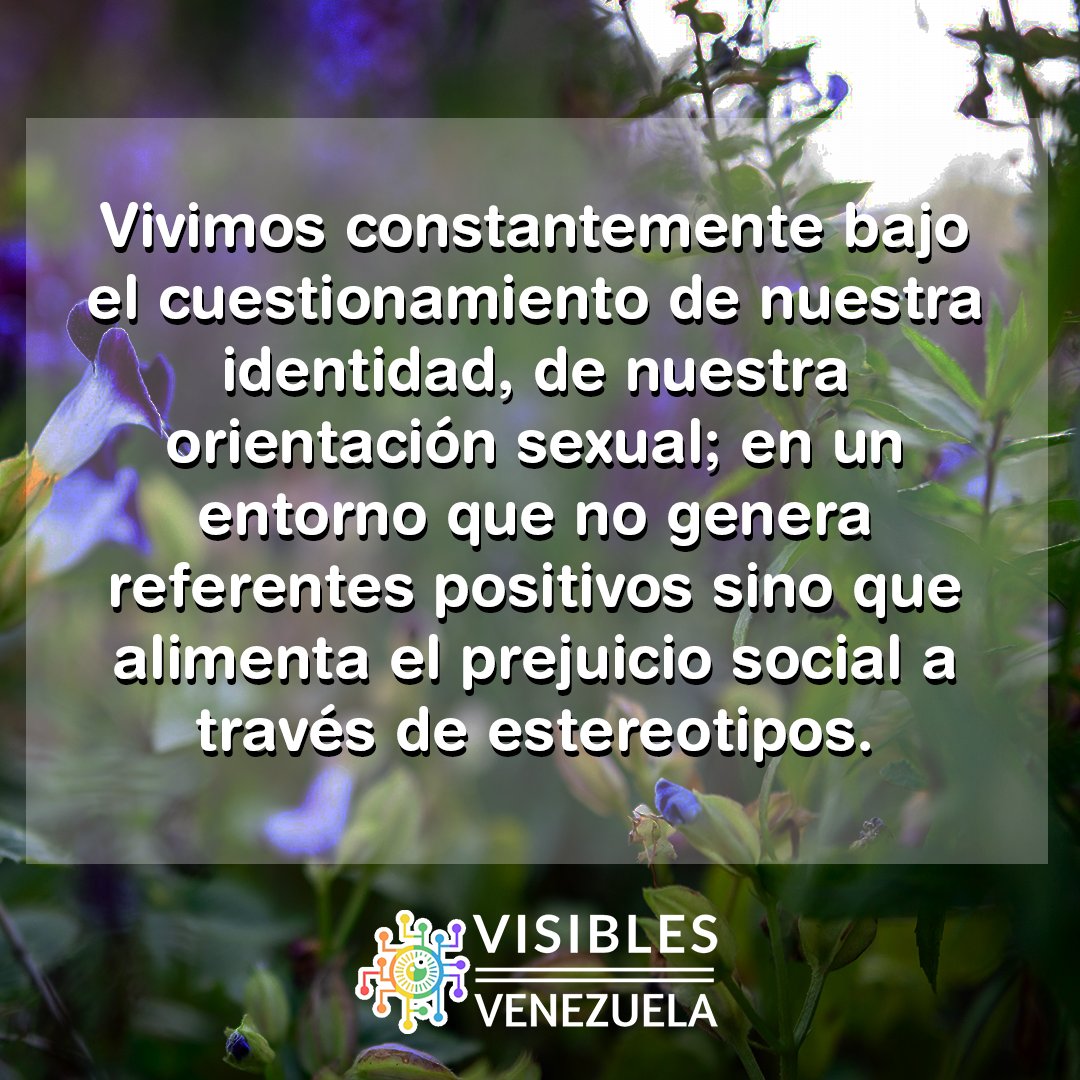 Hoy 10 de octubre, es el Día Mundial por la Salud Mental, y como aún nos queda día, desde Visibles Venezuela queremos aprovechar estos minutos para hablar de este tema tan importante. (1/3)