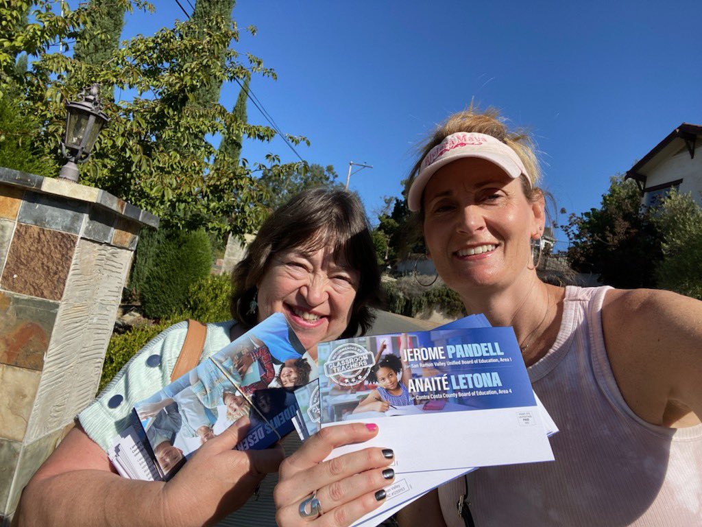 We are out in full force walking neighborhoods and connecting with voters in Area 1! #JCP4SRV