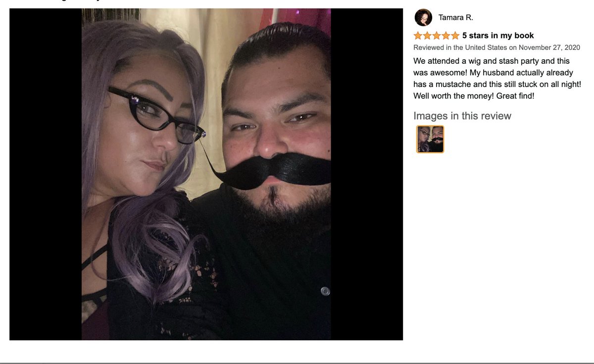 ShopMustaches's tweet photo. Enhance your real facial hair with faux fur facial hair because why not!?

This is a genuine Amazon review (https://t.co/2Pv9sg6K7G)

#Beard #Halloween #costume #mustache https://t.co/ovmoYfYYGF