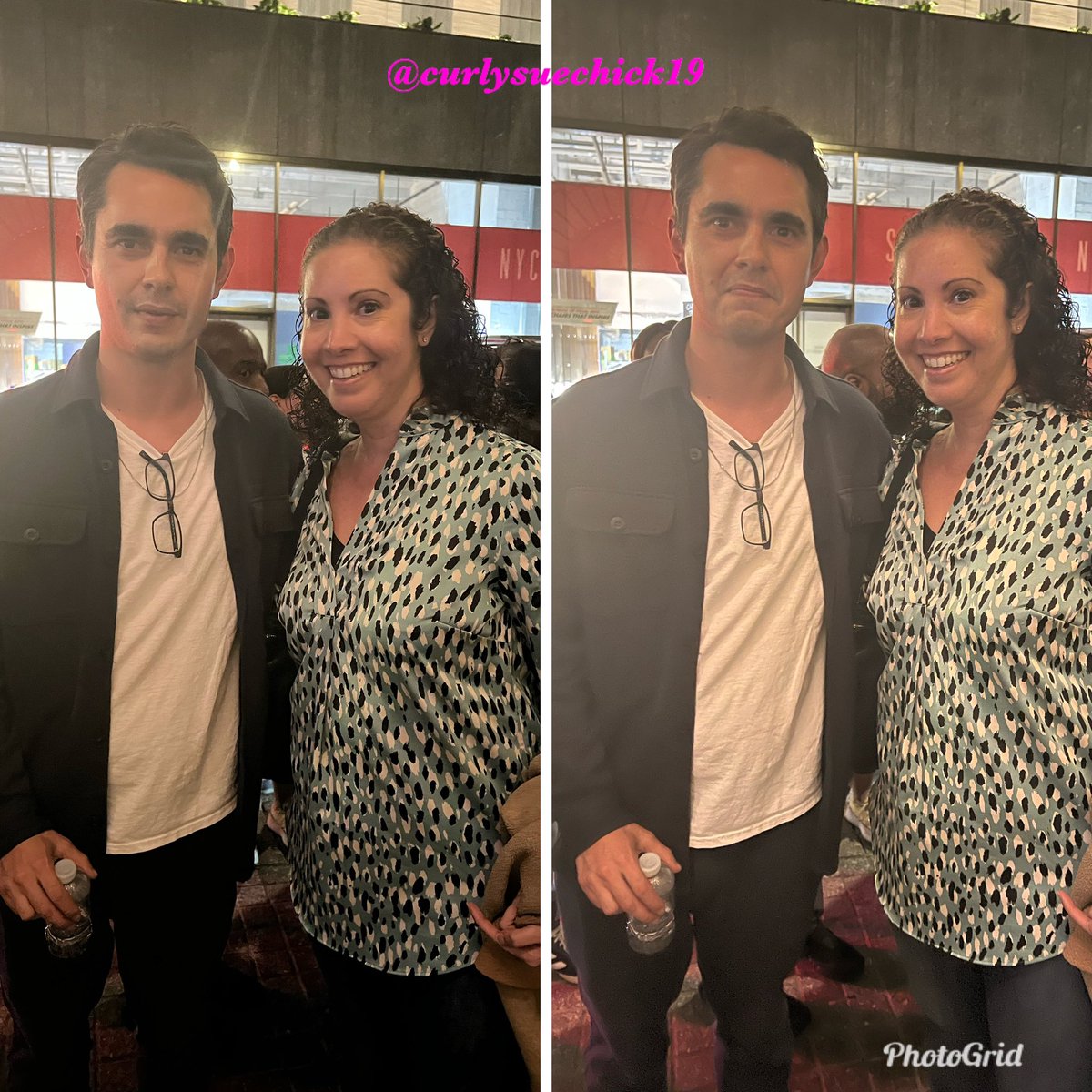 CurlySueChick19's tweet photo. The many faces of @maxminghella 😉 Thank you, Max. 
@HandmaidsOnHulu 
@paleyMC 
#HandmaidsTale https://t.co/kk18QFdp5x