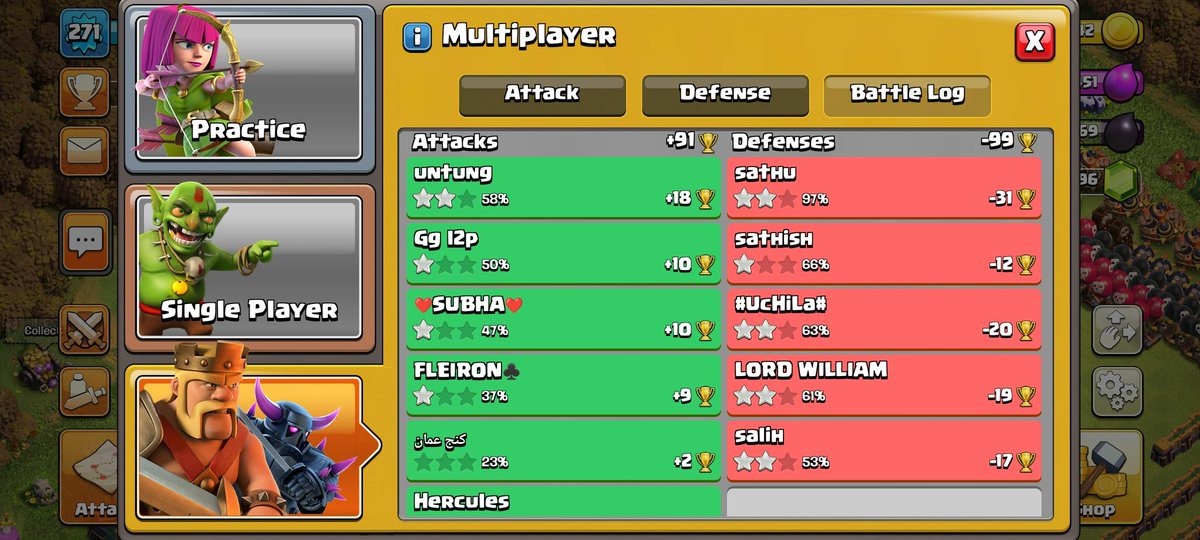 Last Thursday was latest legends hits, today took 2x worth of stars to get bonuses. I need defences, please attack #freemefromlegends