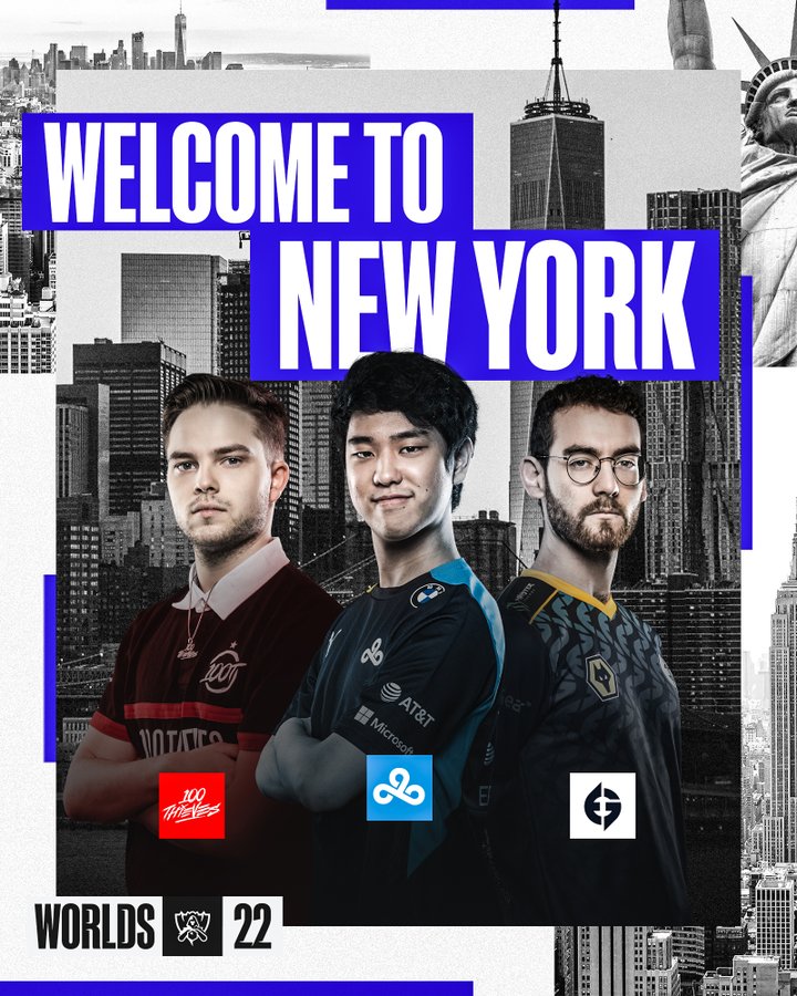 ScoreNero's tweet photo. #LCS  At EU’s success in groups and the fact that NA is 0-9 is one of the most disappointing showings. 
😭😭😭The host is crying #Worlds2022  #C9  #EG #100T  
Cast a screen to watch the game on @1001tvs support NA. https://t.co/sWUV7lPRU7
