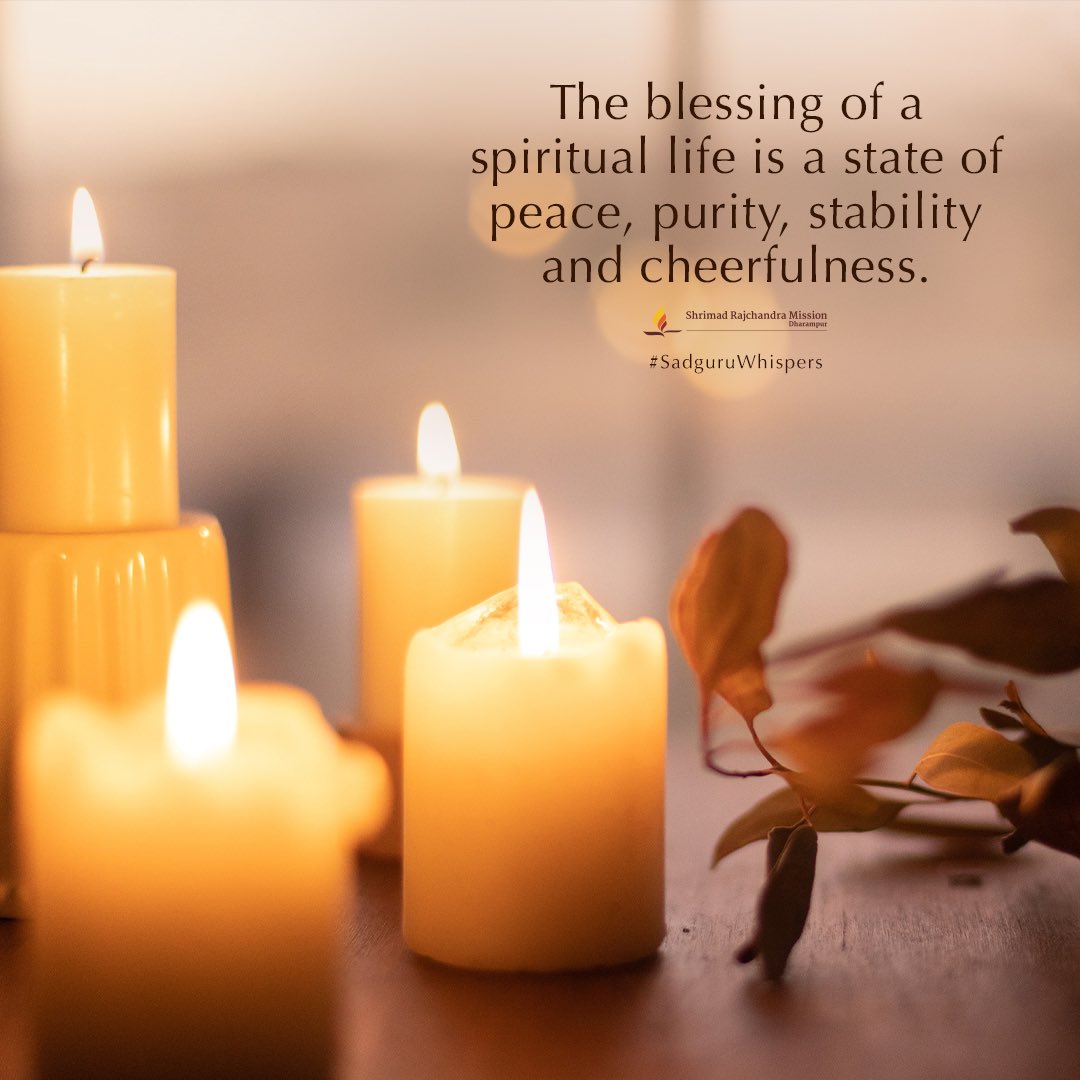 SRMDharampur's tweet photo. #SadguruWhispers #Quotes #QOTD #SpiritualLife #Peace #Purity #Stability #Cheerfulness #TuesdayThoughts https://t.co/V6j0e9WKKZ