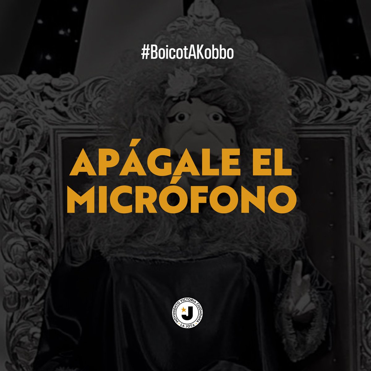 lajotamvc's tweet photo. ¡Apágale el micrófono a Kobbo!
#RespetemosaNuestrosEstudiantes 
#BoicotAKobbo https://t.co/A04YJYjWIU