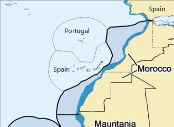 Nomas_821's tweet photo. Turkish argument: Greek islands cannot have EEZ because Greece is not an island country
Reality: Both Spain & Portugal who aren't island countries have islands with full EEZ. There are many other examples which prove Turkeys claims are invalid and absurd. https://t.co/iPHKGwMtIx