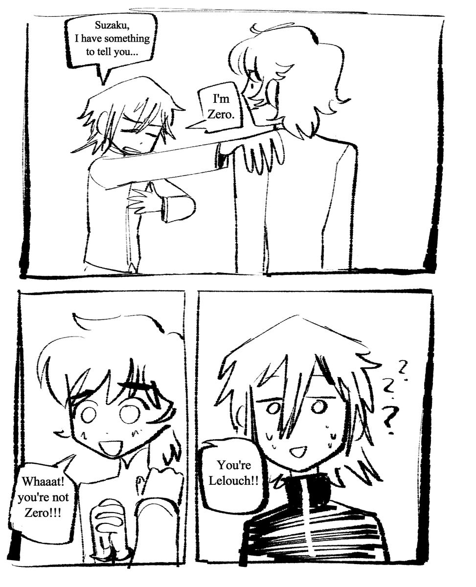 this is literally half of Code Geass 