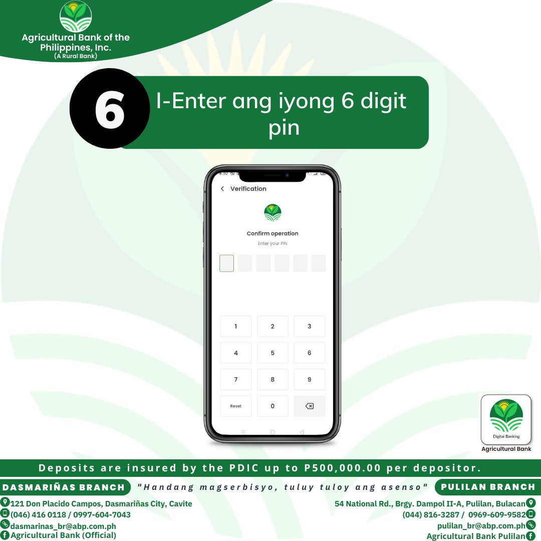 phil_agribank's tweet photo. PART 2:
Narito ang isang quick guide kung paano mag-transfer ng funds mula sa inyong ABPI account to other accounts! 

https://t.co/H8hua0Rc5s

#AgriculturalBankofthePhilippinesInc 
#handangmagserbisyotuloytuloyangasenso https://t.co/mOSOfd3H66