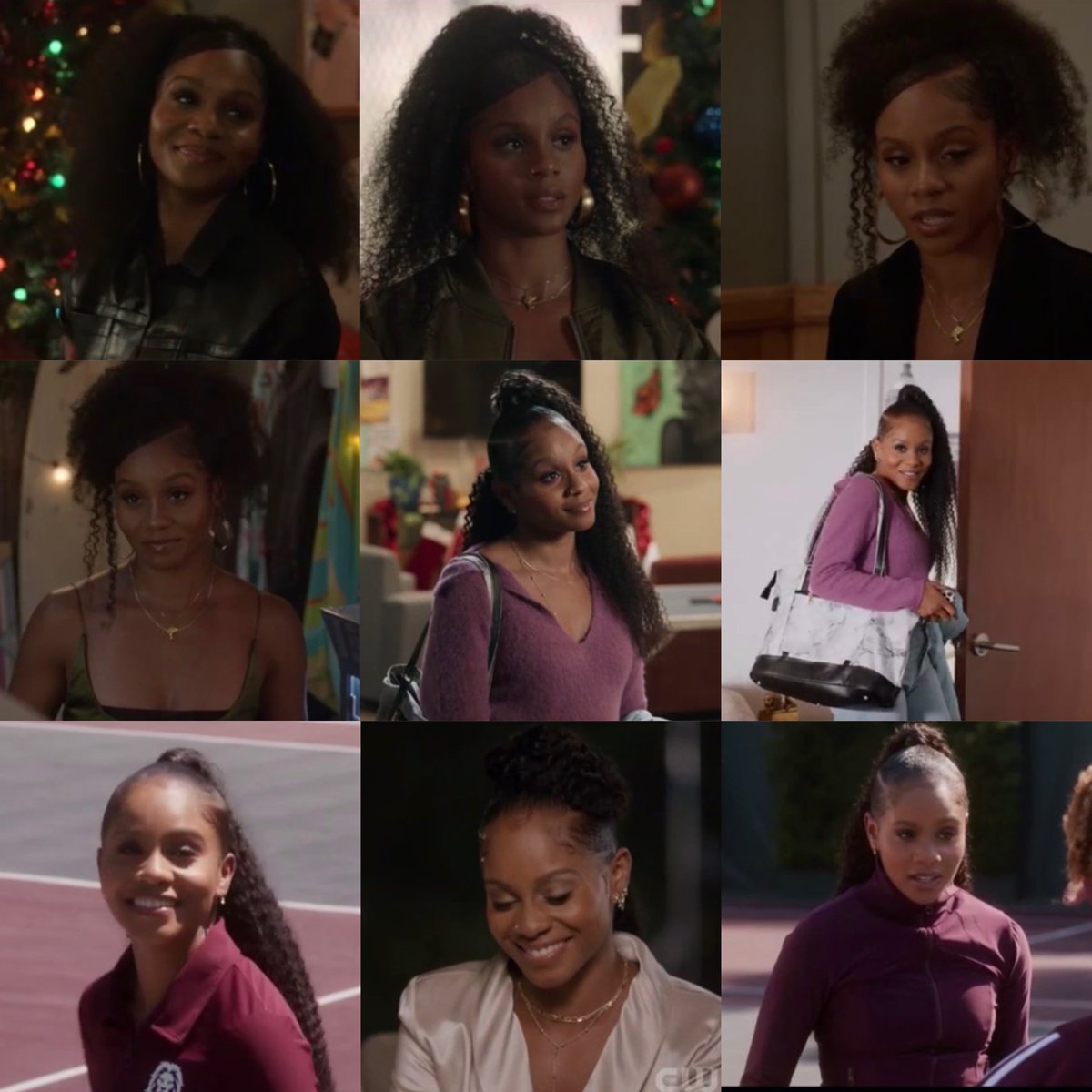 bestofgeff's tweet photo. simone hicks in 05x01 “ludacrismas” &amp; 02x01 “ we need a resolution” https://t.co/ArdkbrMbwu