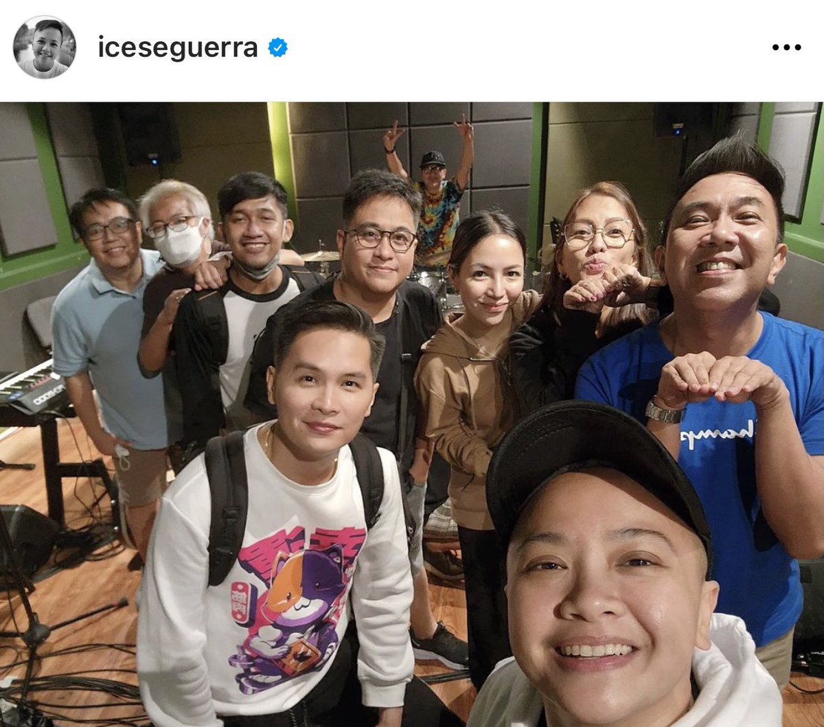 sammygaddi's tweet image. Day 1 rehearsals, done! #BecomingIce #backupsinger #backgroundvocals