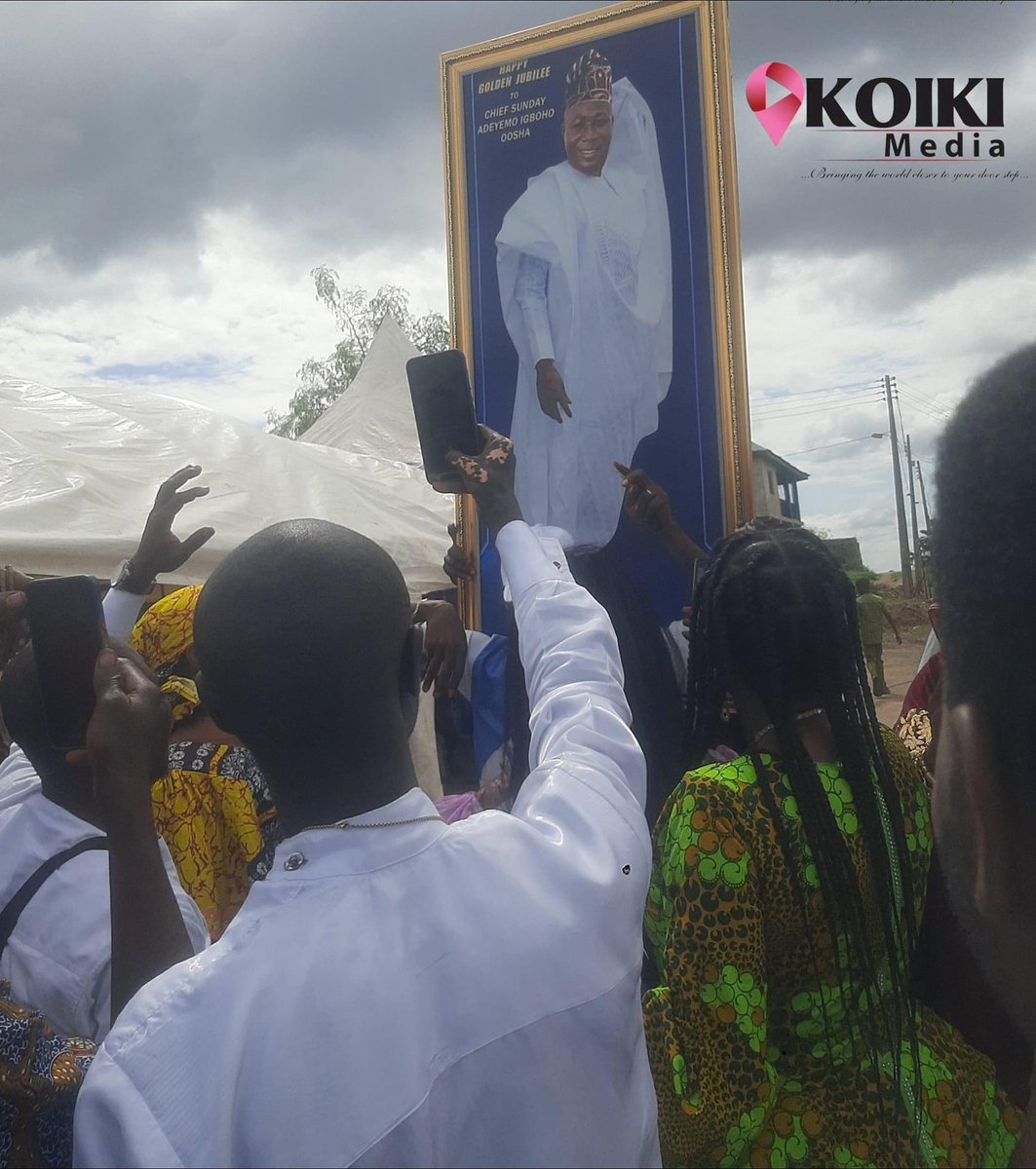 KoikiMedia's tweet photo. Happy Golden Jubilee..Chief Sunday Adeyemo Igboho Oosa...
Chief Sunday Adeyemo Igboho Oosa birthday celebration.
10th October 2022.
KOIKIMEDIA bringing the world 🌎 closer to your doorstep..
#ChiefSundayIgboho10/10
#YoruExit
#NoGoingBack
#YorubaNation
#Igboho https://t.co/iK2tIdaMCd
