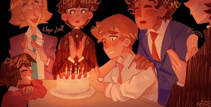 happy birthday to the pathetic man ever!!#mobpsycho100 #ReigenBirthday2022 