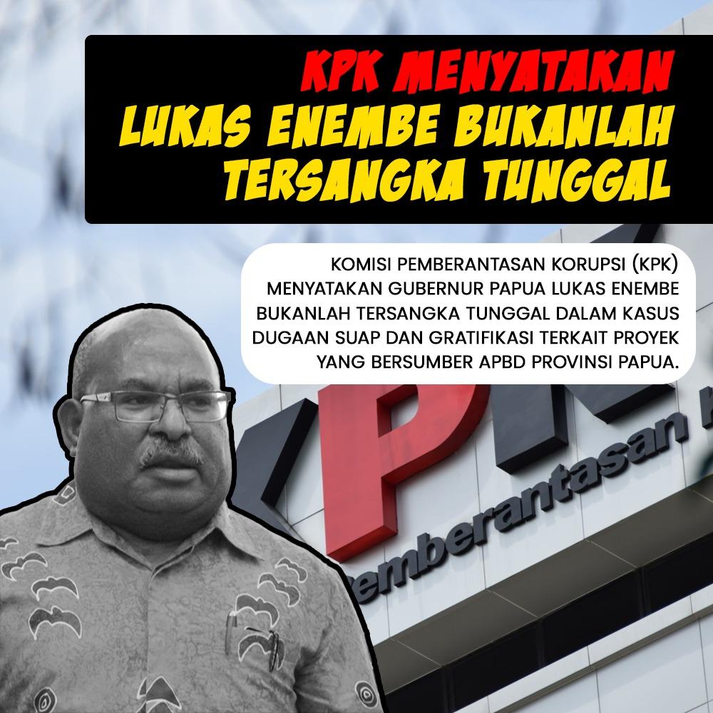 Selalu dukung KPK segera periksa Lukas Enembe korupsi
#SegeraTangkapLE