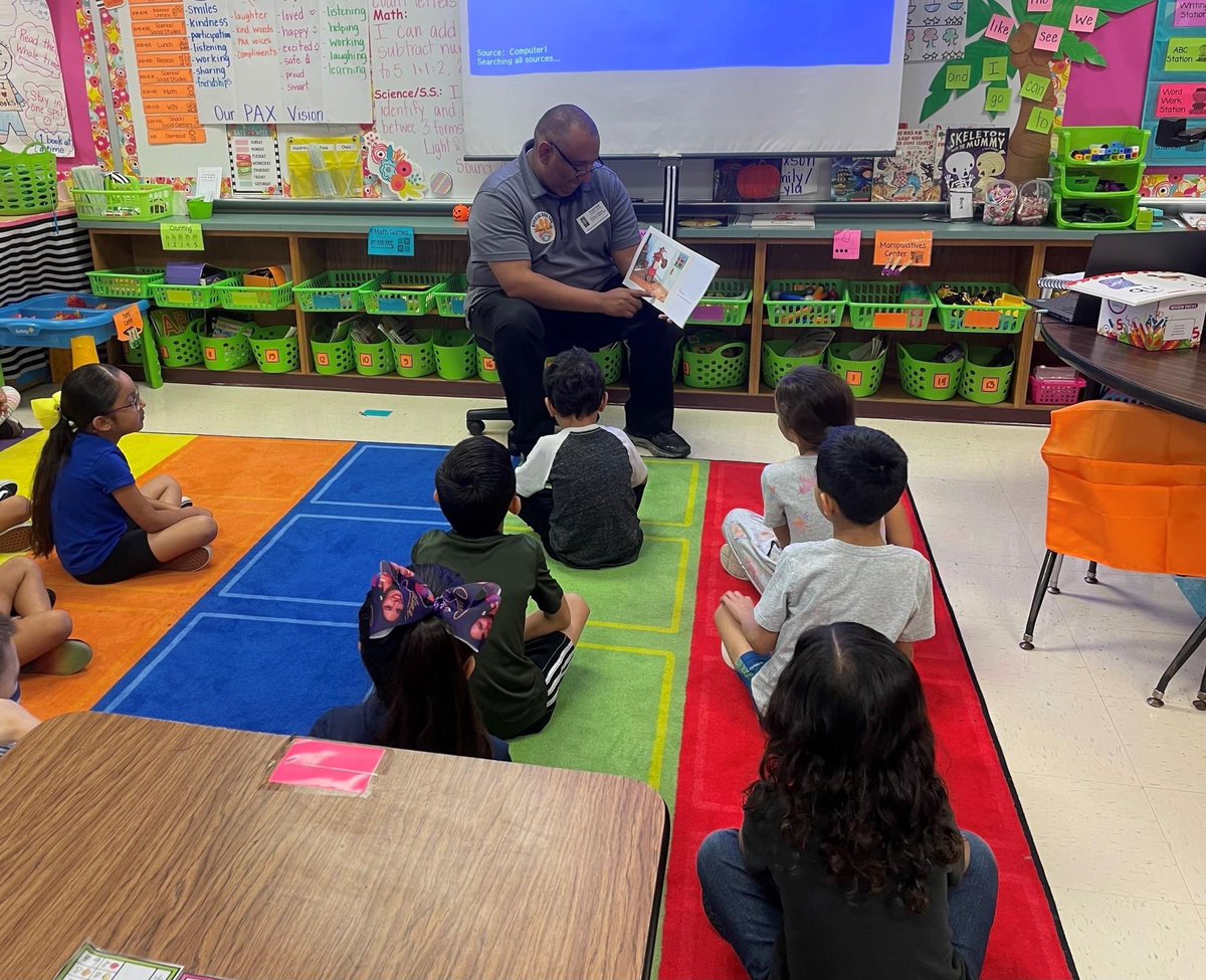 Hope your day at Primary was a fun one, Mr. Galvez! Thank you for helping out today!