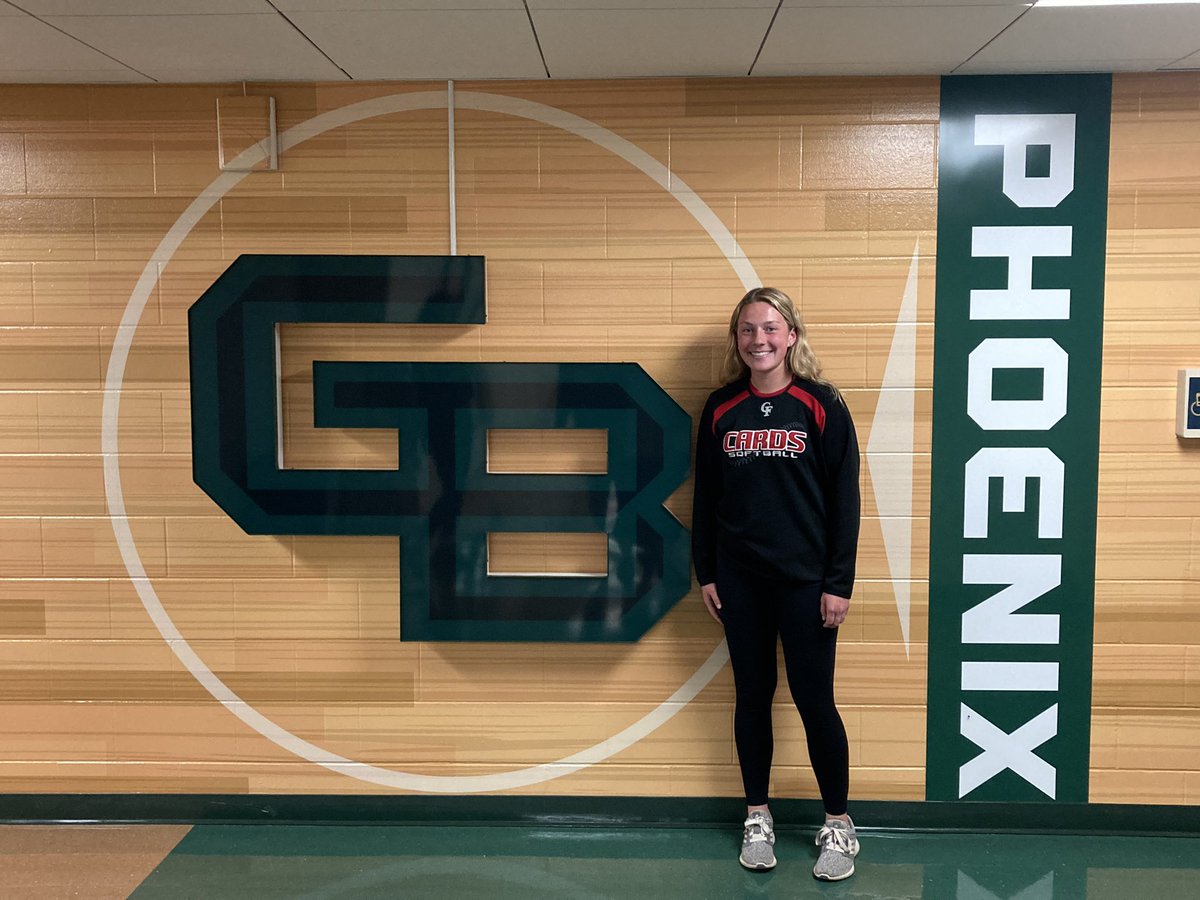 MadysonBaker3's tweet photo. Cannot wait to be apart of the Phoenix Family! This truly is a blessing and my dreams of playing college softball have came true.💚🖤🤍 @skubuske @CoachWoo24 @GBPhoenixSB #OTR4FIVE #RiseWithUs #GreenBayAllDay #PhoenixCountry https://t.co/I1Oq2dotEI