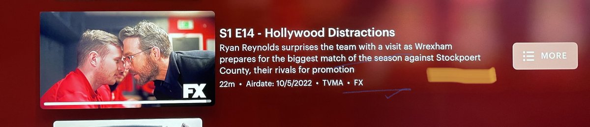 earnshavian's tweet image. ⁦@hulu⁩ maybe spellcheck team names. #welcometowrexham