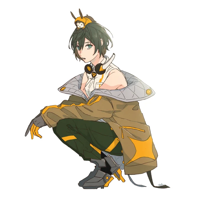 PSO2の頃の自キャラの絵かわいいな…(でもこの頃の方が絵がうまいな…) 