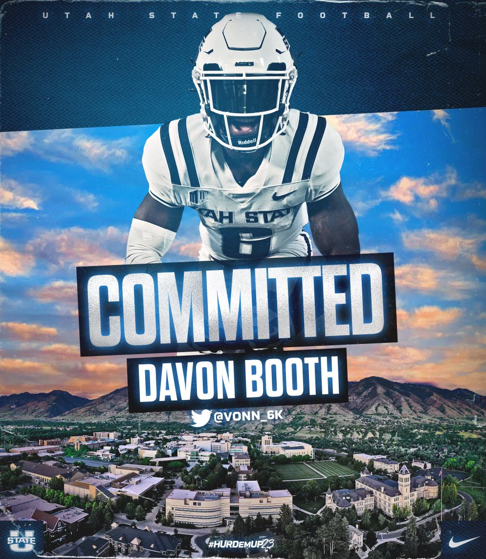 Vonn_6k's tweet photo. If there isn’t a way, Make a way!
@CerritosFB @CoachP_UtahSt @AnthonyJTucker @CoachKeeton @PatAllenUSU #AggiesAllTheWay https://t.co/3DA6W3uDtF