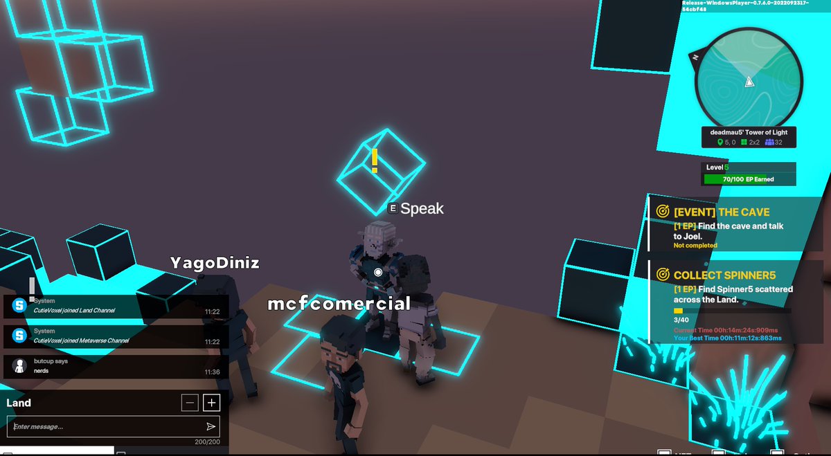 cutievoxel's tweet photo. @TheSandboxGame @deadmau5 I just participated in the #SandboxAlphaS3Giveaway for a chance to win 500 SAND! Found George from the Metaglitch in @deadmau5's Tower of Light, check out my screenshot below!
👇 https://t.co/dHbv5ISvSm
