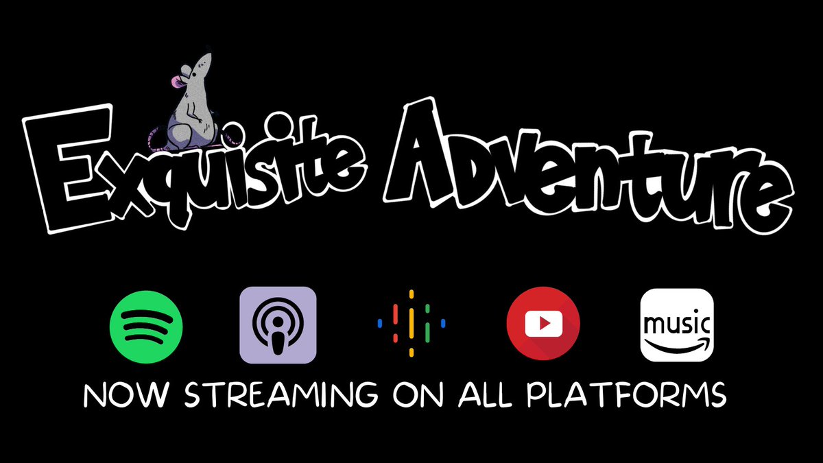ExquisiteAdv's tweet photo. It's Monday night, which happens to be the perfect time to catch up on episodes 1 & 2 of The Wedding Party!
We're now up on all major streaming platforms!
#dndpodcast #dndadventures #dndfun #dnd https://t.co/WfHX8uc11J