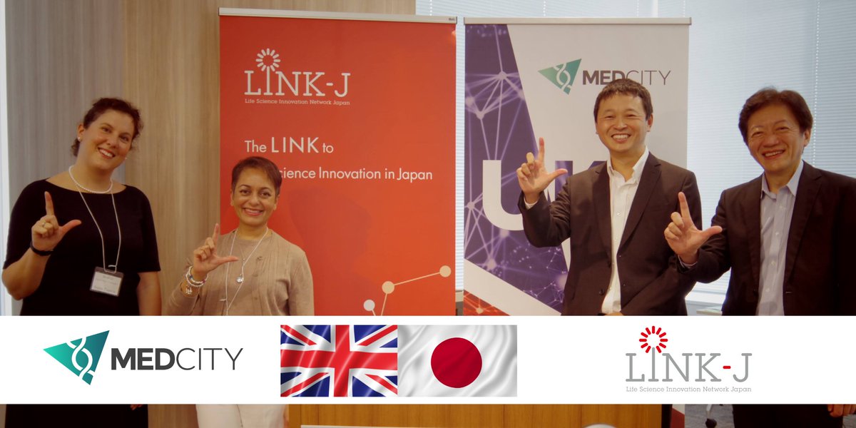 🇯🇵🇬🇧 We're honoured to be here representing UK life sciences in Tokyo at the UK Life Sciences Symposium with our partners at @LINKJ20160324, MedCity's @Neelam_P1 and Ivana Poparic and the #BioJapan UK Delegation.