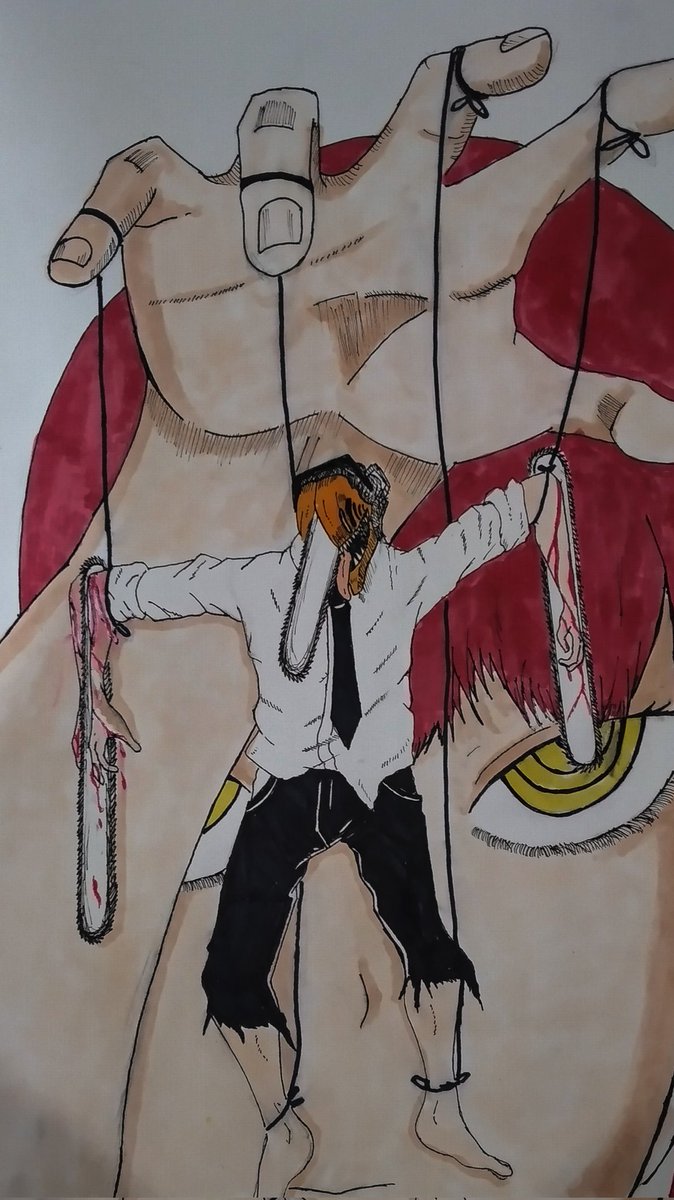 RisingGlass's tweet photo. A little chainsaw man fanart in preparation for the anime
#chainsawmanfanart #chainsawman https://t.co/47T0tcqjBL