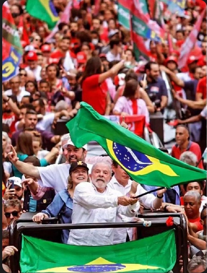 ericardc's tweet image. Lula não está sozinho!
Frente ampla democrática! 
Dia 30, escolho Lula!❤️
1️⃣3️⃣✅
@LulaOficial 
@ptbrasil 
Lula já!