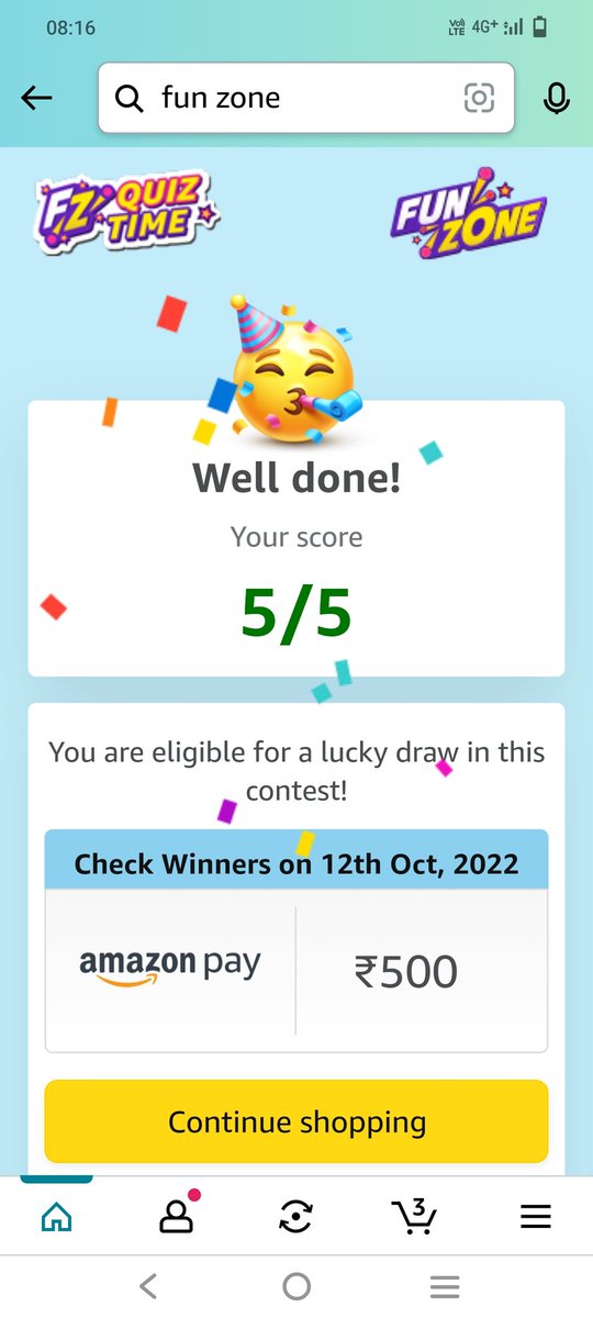 Pavan84673186's tweet photo. #AmazonSpinandWin https://t.co/nGDcX2HQiM