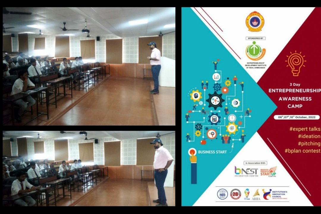 bnestbpl's tweet image. Session on &quot;Founder&apos;s Journey&quot;by Mahendra Panchal, Founder, EmiXChange - a B-NeST incubated startup on 10th Oct&apos;22 during &quot;3 Day Entrepreneurship Awareness Camp&quot; sponsored by EDII, Ahmedabad in association with #B_NeST &amp;amp; MP Startup, Bhopal.
#StartUps #experTalks #FoundersJourney