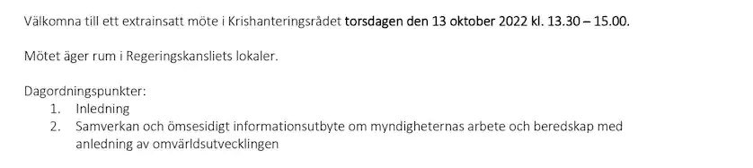 Formatering och formulering av kallelser är ett fenomen man pratar för lite om. 

#svpol