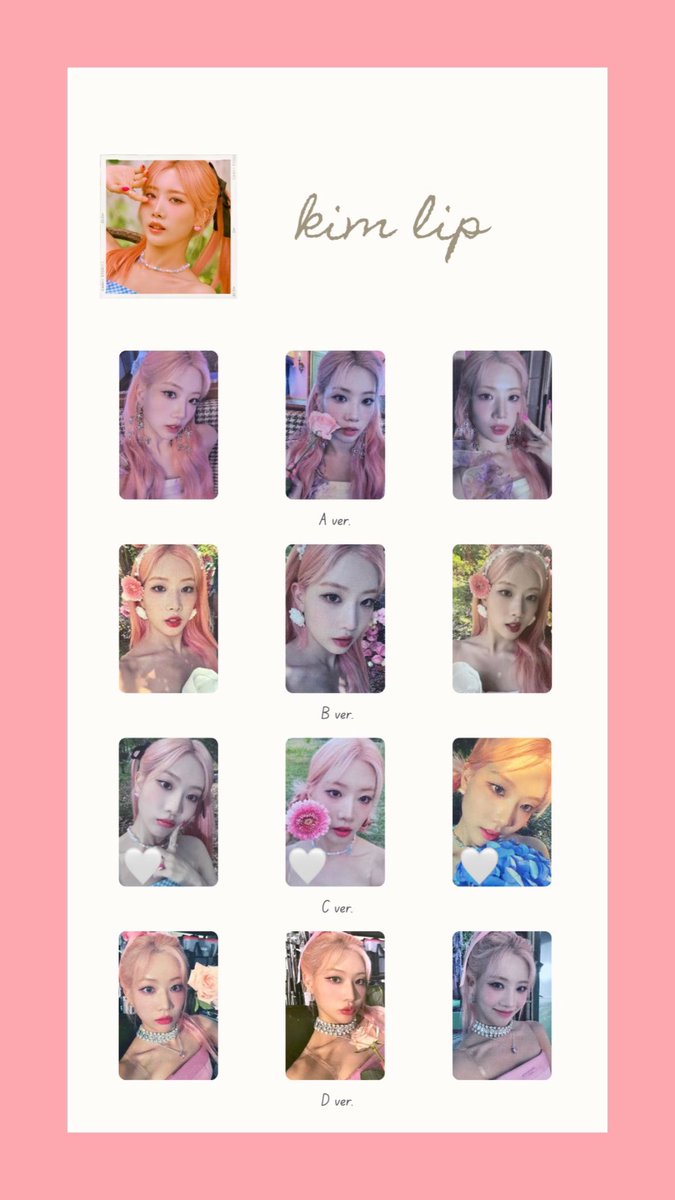 lavriet1's tweet photo. [ wtb lfs ph ]

- Kim lip flip that photocard
- 🤍 prio

MOP : COD ( i don't have gcash )
MOD : SCO ( sh0pee check out )

Flexi budget : will take lowest offer https://t.co/ohHtPcKguw