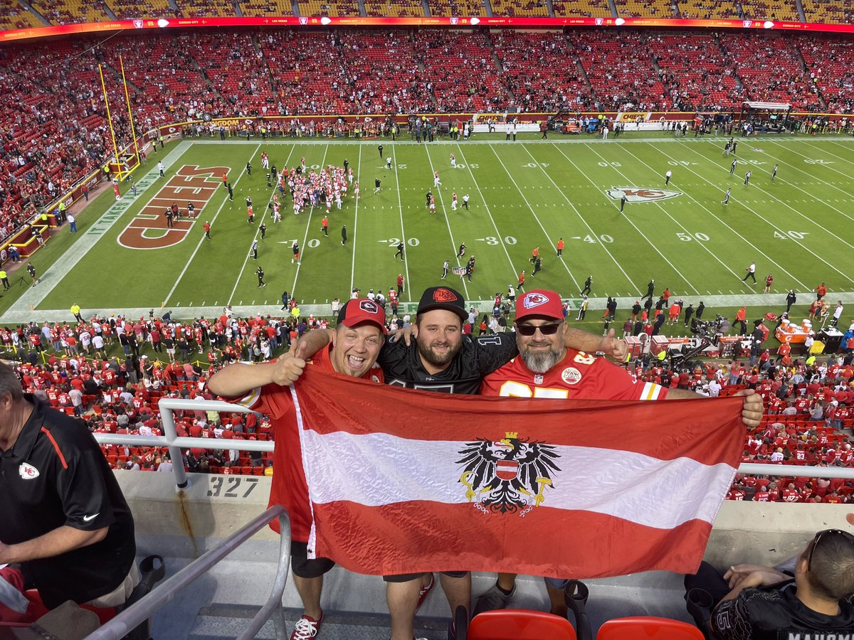 Austria is here🏈🏈
#kcchiefs