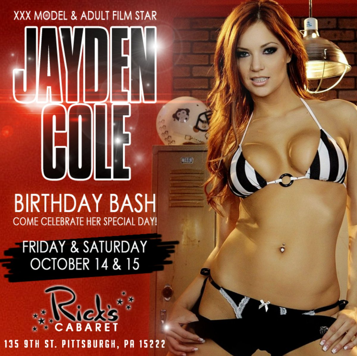 Stripclubexperi's tweet photo. Over 2 dozen feature entertainers performing live tonight (15th Oct), and who'd we pick to go and see?
@JaydenCole at @Rickscabaretpit
#FeatureEntertainer appearances at USA #StripClubs are on our website: https://t.co/gNYKQ6k61N
#JaydenCole #RicksCabaret #Pittsburgh #PA https://t.co/9ZaNTuWBfH