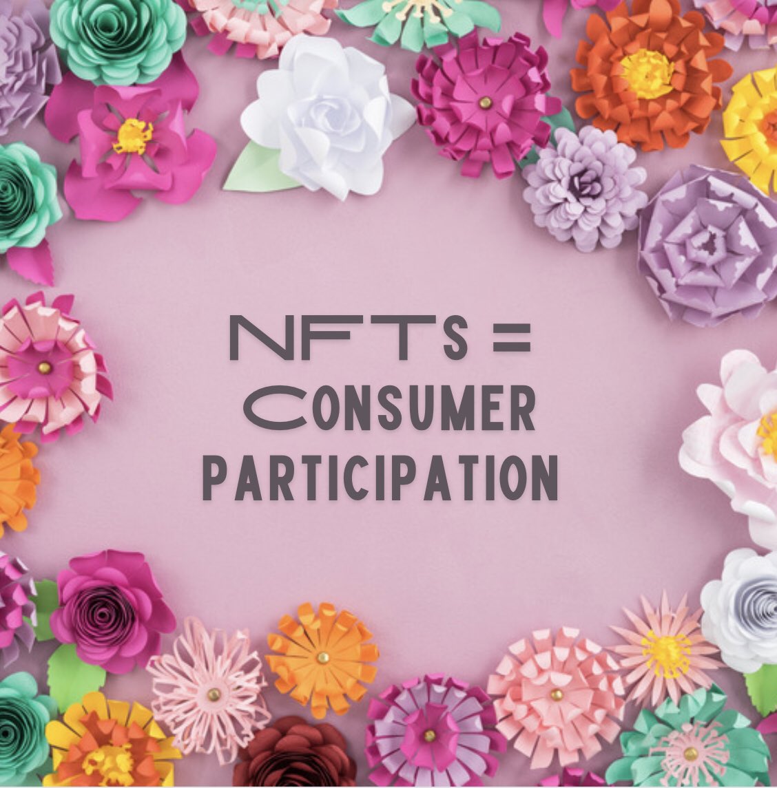 LululunaThrive's tweet photo. NFTs = Consumer Participation
Consumer engagement has been upgraded to consumer participation via the innovation of Web3 possibilities.
How can one not be moved into a state of awe when they get this?
πππ
#expansion #uplevelling #joy #contribution #connection #belonging https://t.co/z5QOQHgbyc