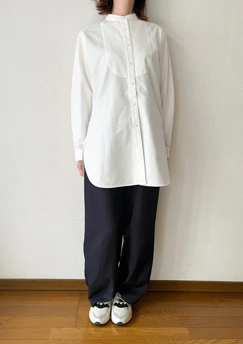 【ヘビロテ】体型カバーの天才じゃん!ユニクロの「楽ちんトップス」着るだけで細見え効果バツグンなの…!  ユニクロの「チュニック」がお気に入り!ユニクロと"イネス・ド・ラ・フレサンジュ"とのコラボアイテム。細部までこだわったデザインにきゅんとしますよ～! 