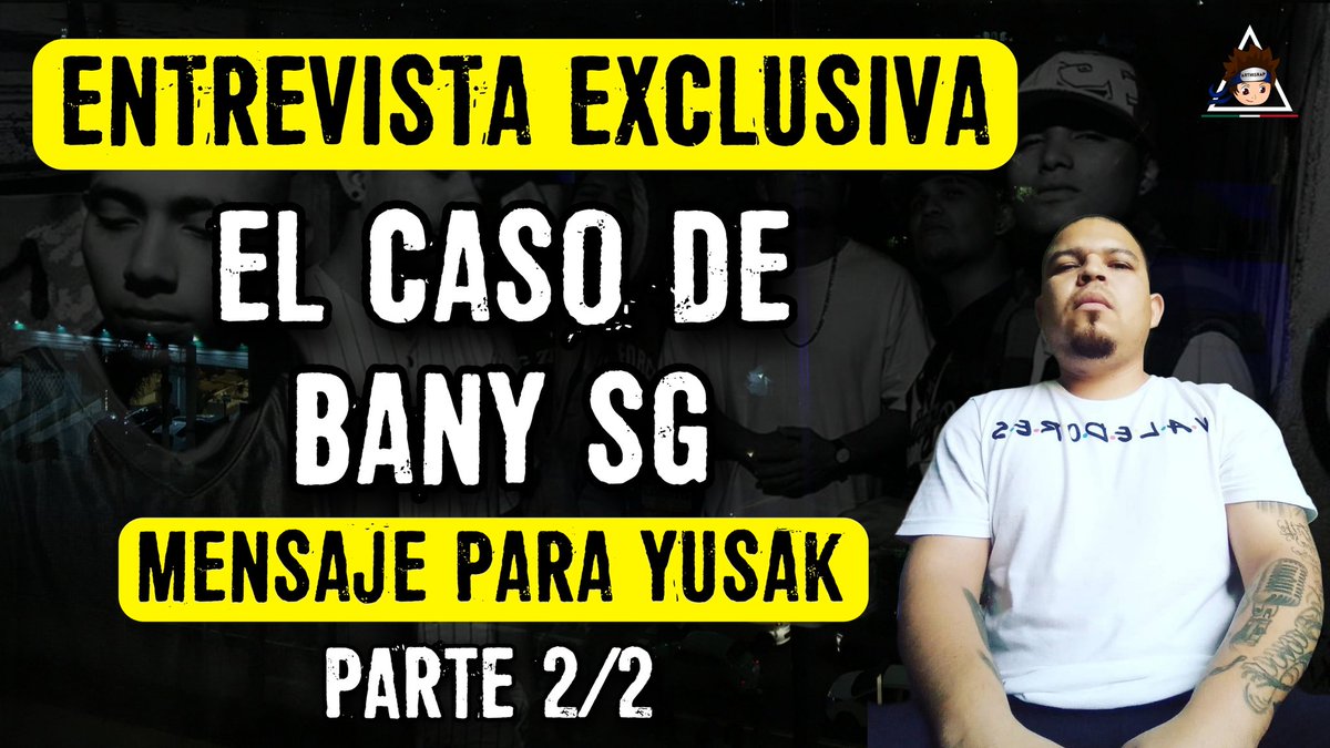 ArthisRap's tweet photo. 🔴 ENTREVISTA https://t.co/rMDXrRx4jH
El caso de Bany SG | Mensaje para Yusak - Entrevista Exclusiva 2/2 https://t.co/tDZK3eWtjH