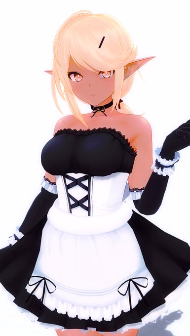 初めての褐色肌
色合い調整難しすぎて泣いちゃった 