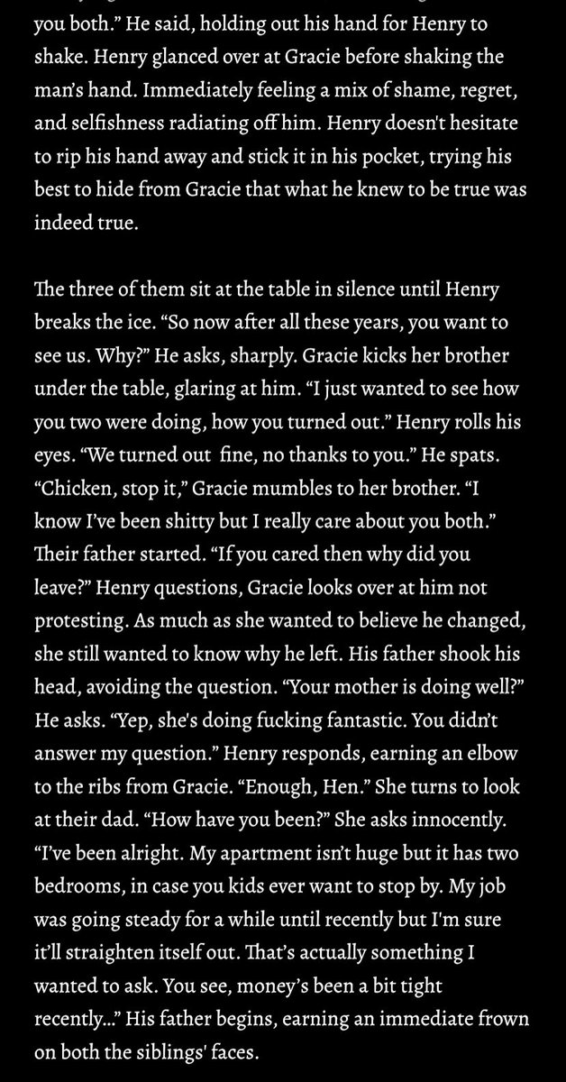 / sad henrygracie angst