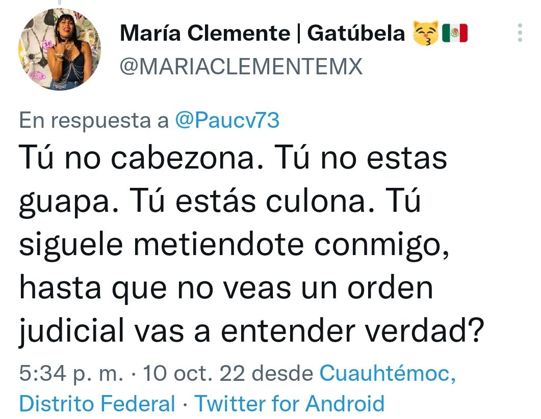 llueventortugas's tweet photo. Por su abuso de poder e intimidación #ClementeDimite https://t.co/3g9yfl2tlS